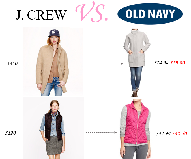This Or That: J.Crew vs. Old Navy